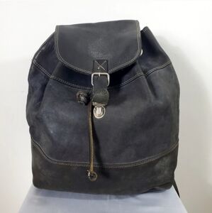 Rugby North America Rugged Roughneck Leather Big Backpack